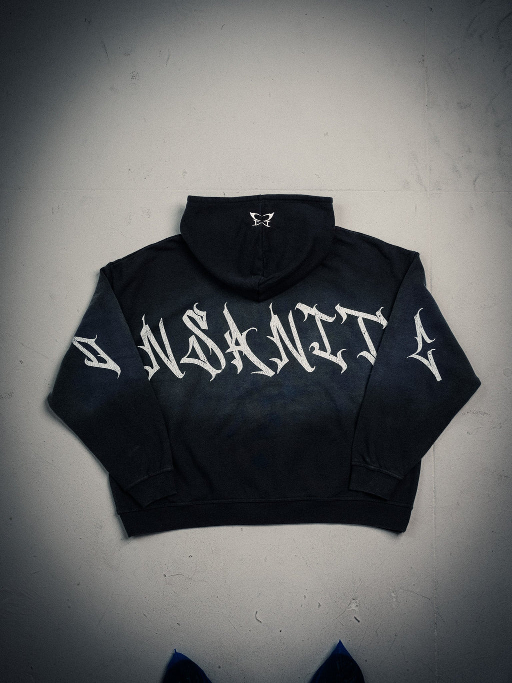 Controlled Insanity NY Blended Grey Hoodie Zip-Up