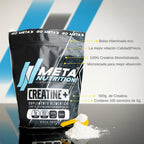 Meta Nutrition Creatine + 500 Gramos 100 Servicios