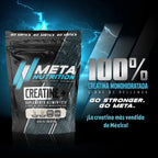 Meta Nutrition Creatine + 500 Gramos 100 Servicios