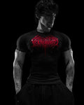 Breathedivinity Void Tech ™ Arachnid Venom Texture Shortsleeve Compression Nightmare