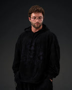 Controlled Insanity Reaper Waffleknit Pullover Black/Purple