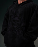 Controlled Insanity Reaper Waffleknit Pullover Black/Purple