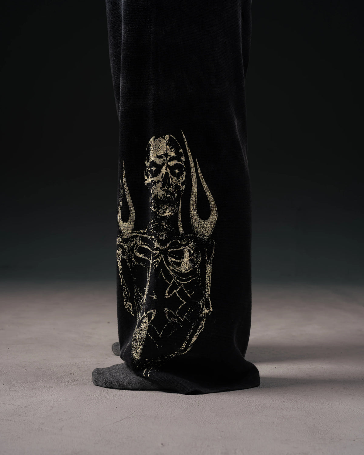 Controlled Insanity Reaper Waffleknit Sweatpants Black/Beige