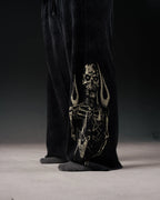 Controlled Insanity Reaper Waffleknit Sweatpants Black/Beige