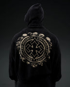 Controlled Insanity Tombstone Waffleknit Pullover Black/Beige