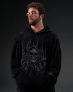 Controlled Insanity Reaper Waffleknit Pullover Black/Grey