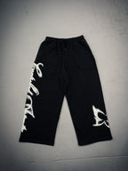 Controlled Insanity NY Butterfly Midnight Wide Leg Sweats