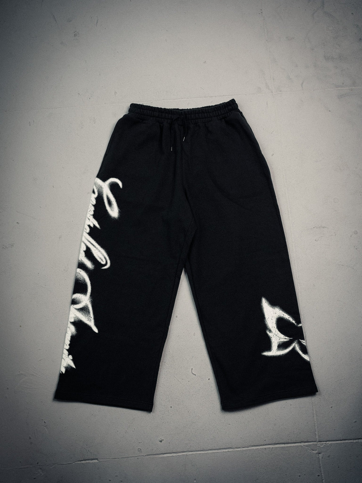 Controlled Insanity NY Butterfly Midnight Wide Leg Sweats