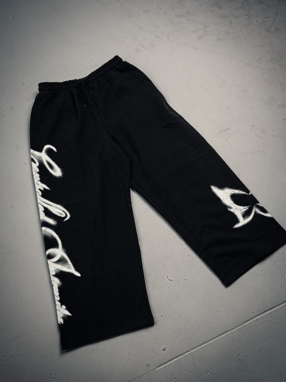 Controlled Insanity NY Butterfly Midnight Wide Leg Sweats