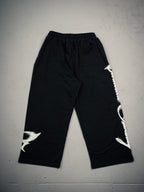 Controlled Insanity NY Butterfly Midnight Wide Leg Sweats