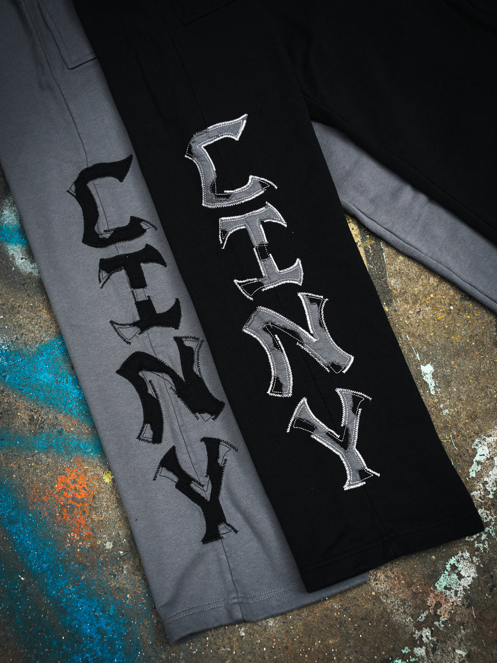 Controlled Insanity CINY Cargo Black Sweats