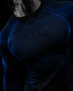Breathedivinity Doom Tech ™ Spider Corpse Longsleeve Compression Nocturne