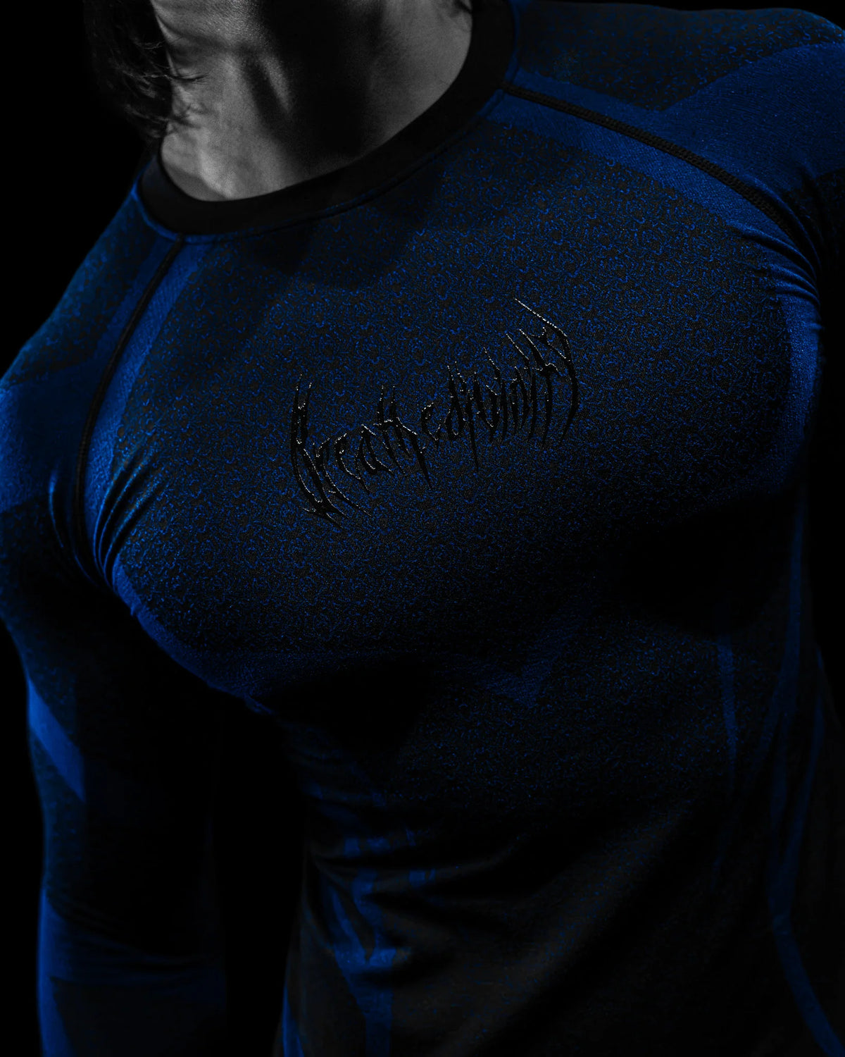 Breathedivinity Doom Tech ™ Spider Corpse Longsleeve Compression Nocturne