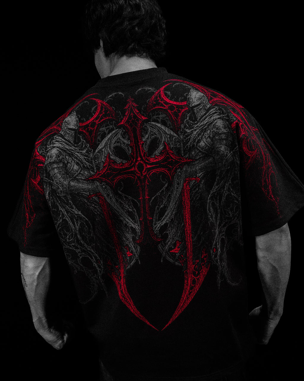 Breathedivinity Oversized T-Shirt Arc Knight Nightmare