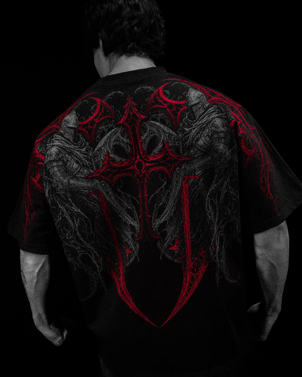 Breathedivinity Oversized T-Shirt Arc Knight Nightmare