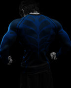 Breathedivinity Doom Tech ™ Spider Corpse Longsleeve Compression Nocturne