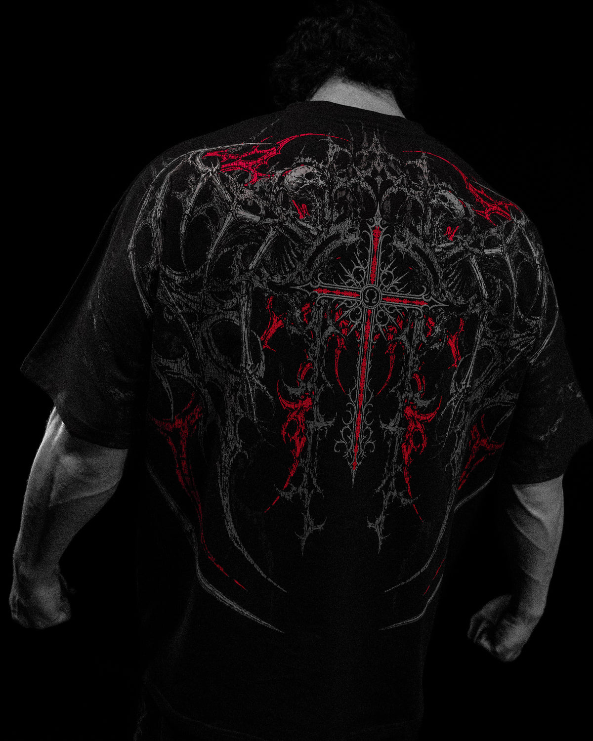 Breathedivinity Atonement Oversized T-Shirt Nightmare