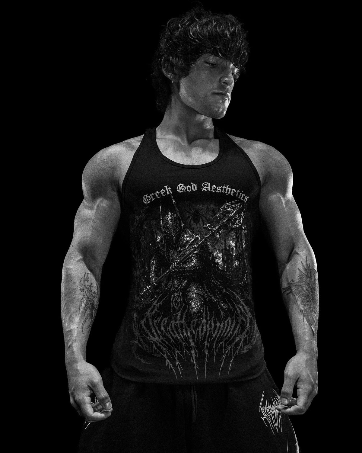 Breathedivinity WidowMaker Bodybuilding Stringer Void Black