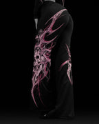 Breathedivinity Void Tech ™ Soul Decay Flared Leggings Blossom Pink