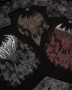 Breathedivinity Soul Sanctum Cut-Off Tee Void Black