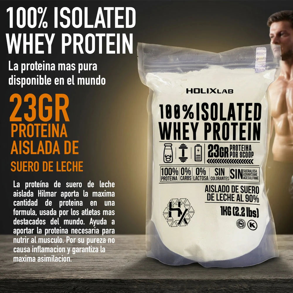 Holix Lab 100% Isolated Whey Protein 1 Kg