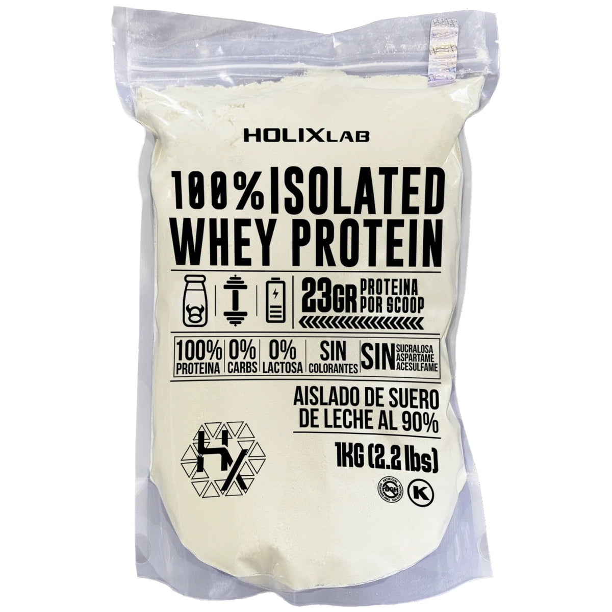 Holix Lab 100% Isolated Whey Protein 1 Kg