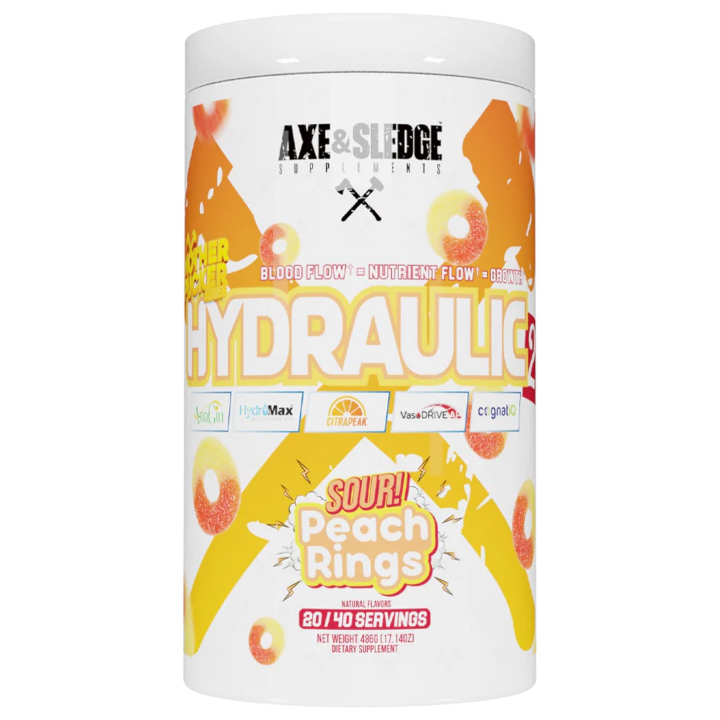 Axe And Sledge Hydraulic V2 Non-Stim Pre-Workout 40 Servicios