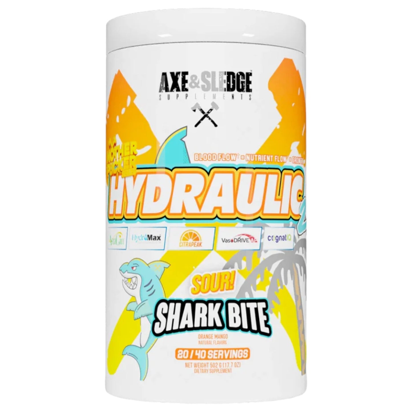 Axe And Sledge Hydraulic V2 Non-Stim Pre-Workout 40 Servicios