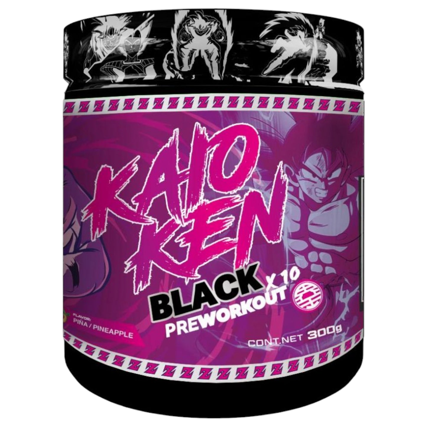 Saiyan Labz Kaioken Black X10 30 Servicios