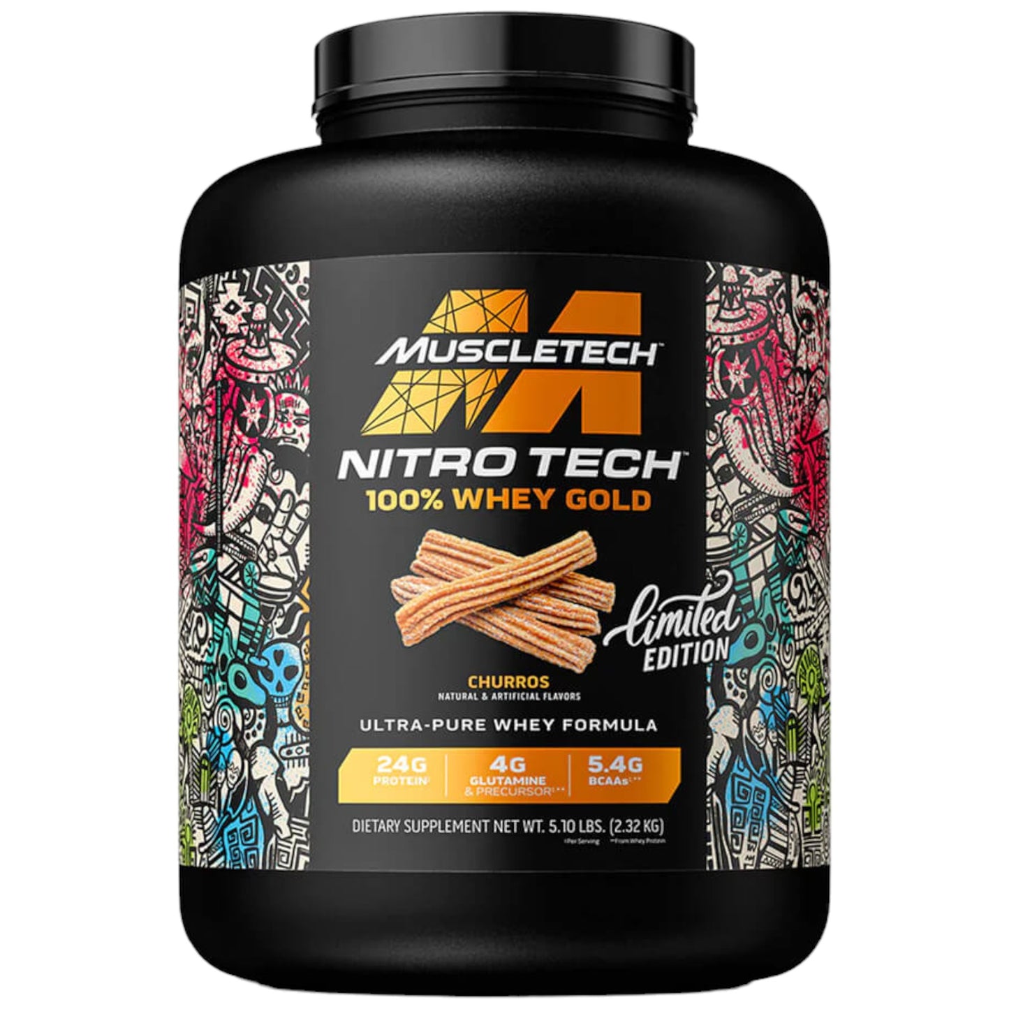 Muscletech Nitro Tech 100% Whey Gold 5 Lbs