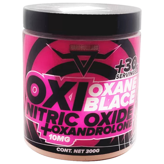 Hard Bull Oxi Oxane Blace Nitric Oxide + Oxandrolone 30 Servicios