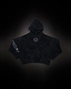 Controlled Insanity Tombstone Waffleknit Pullover Black/Grey