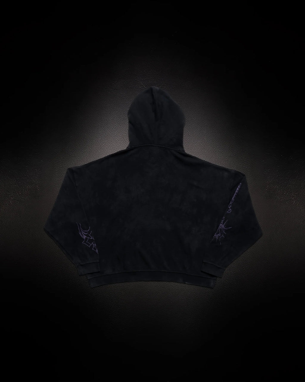 Controlled Insanity Reaper Waffleknit Pullover Black/Purple