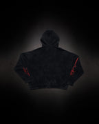 Controlled Insanity Reaper Waffleknit Pullover Black/Red