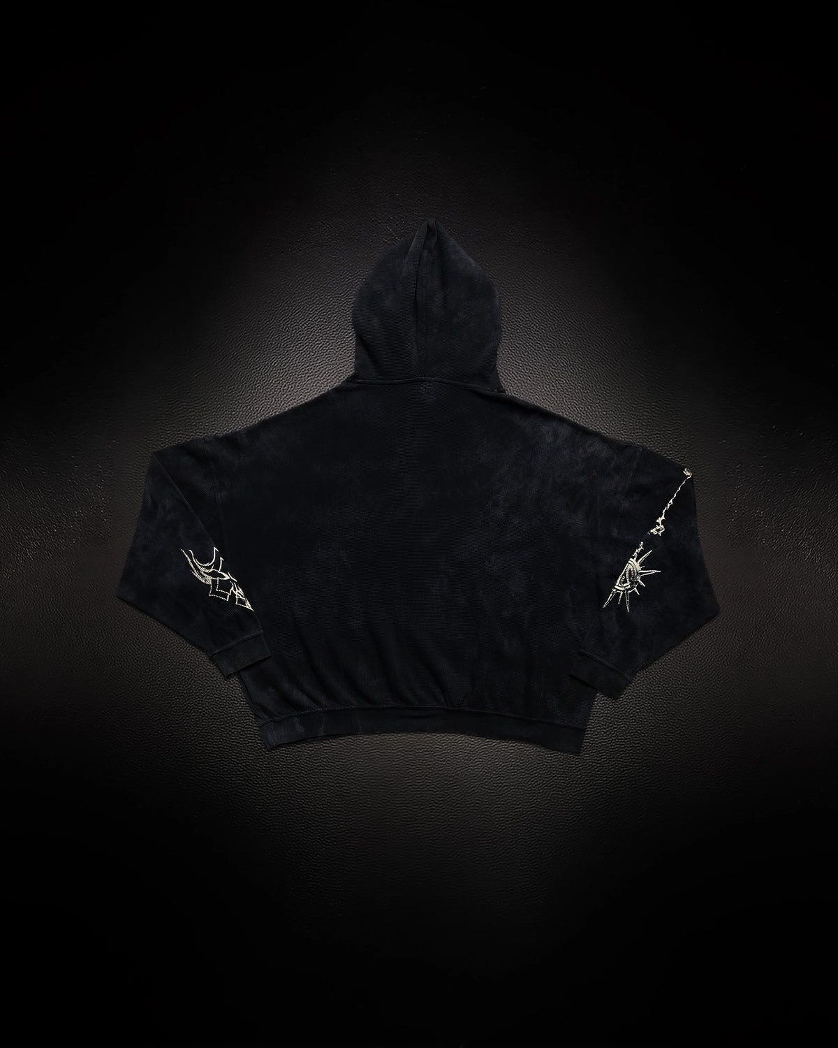 Controlled Insanity Reaper Waffleknit Pullover Black/Beige