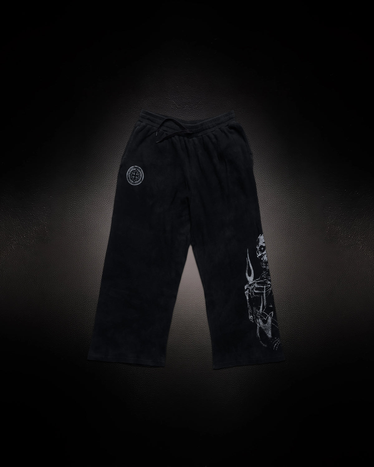 Controlled Insanity Reaper Waffleknit Sweatpants Black/Grey