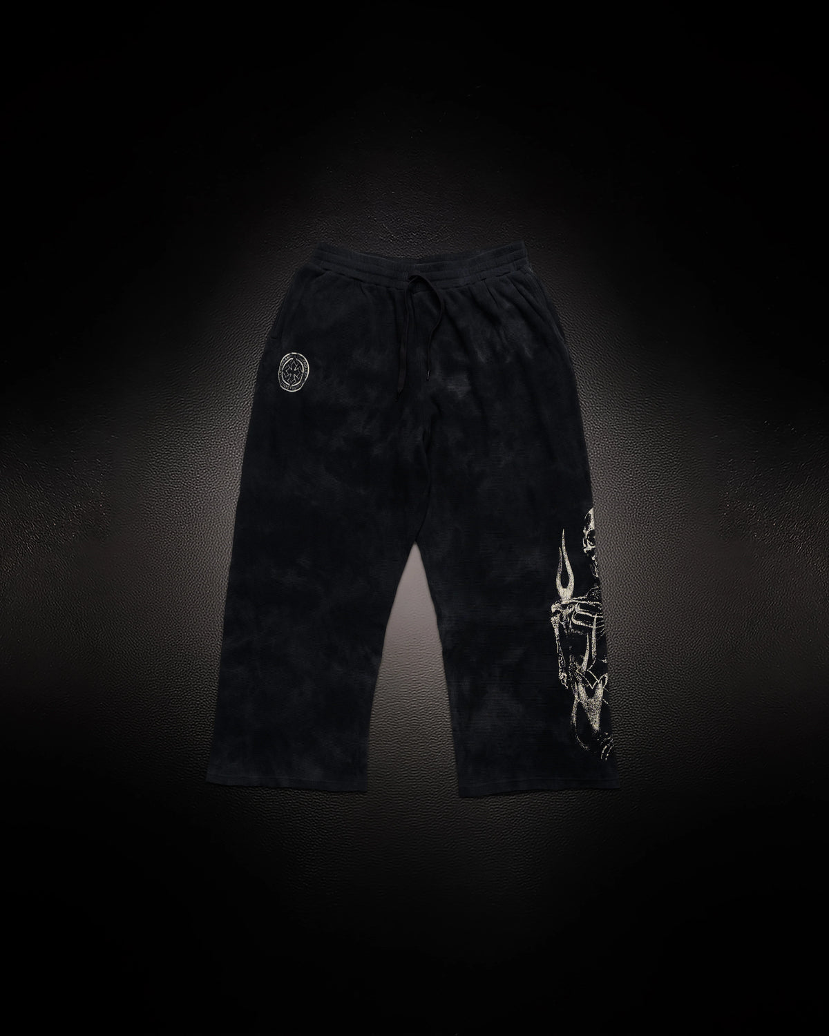 Controlled Insanity Reaper Waffleknit Sweatpants Black/Beige