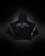 Controlled Insanity Outlaw Waffleknit Zip Up Black/Grey
