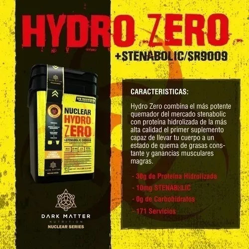 Dark Matter Nuclear Hydro Zero + Stenabolic 12 Lbs