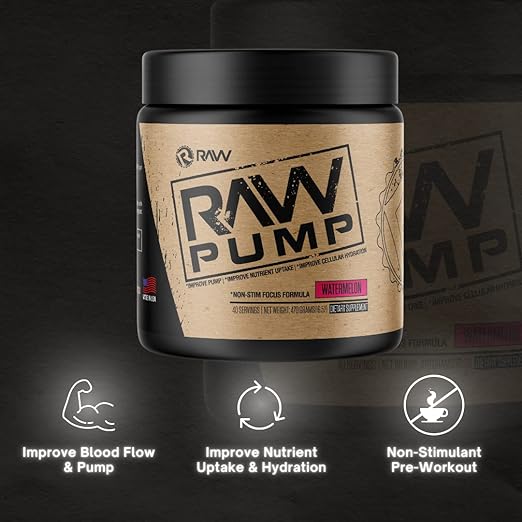 Raw Nutrition Pump Non-Stim 40 Servicios