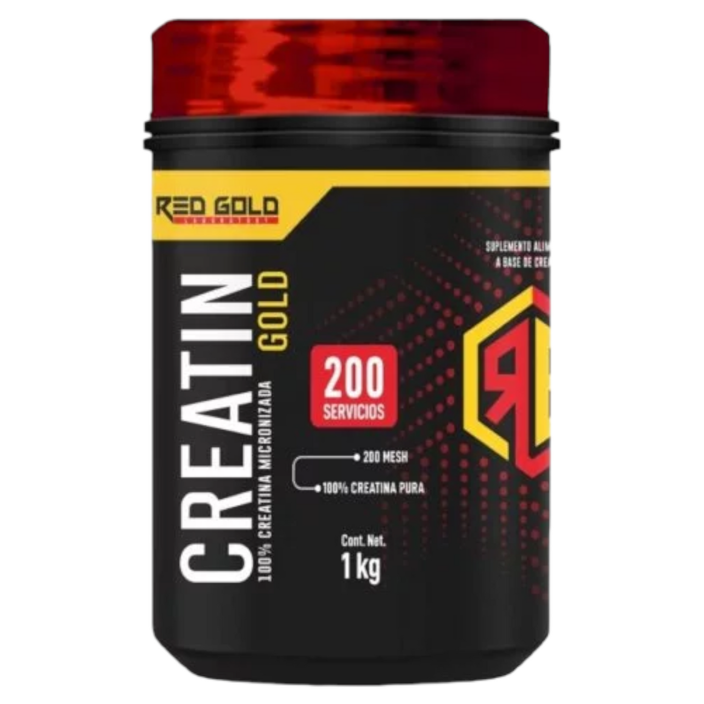 Red Gold Creatine Gold 1 Kg 200 Servicios