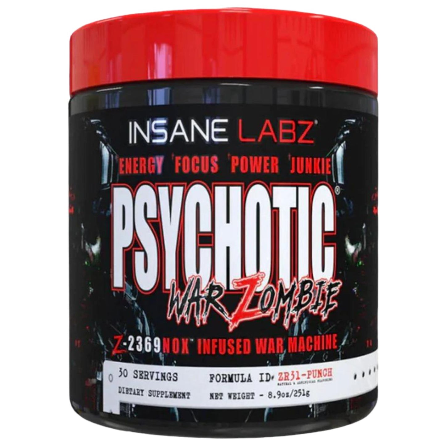 Insane Labz Psychotic War Zombie 30 Servicios