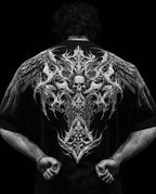 Breathedivinity Oversized T-Shirt Sephiroth Void Black