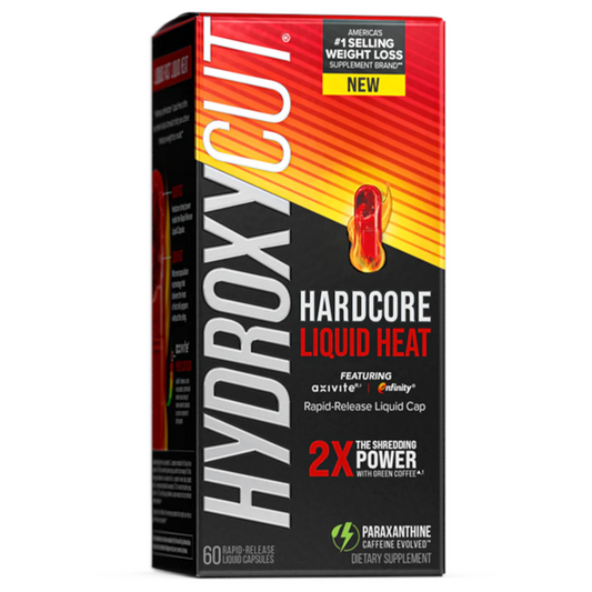 Muscletech Hydroxycut Hardcore Liquid Heat 60 Capsulas