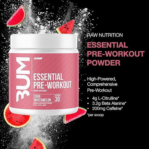 Raw Nutrition Cbum Essential Pre-Workout 30 Servicios