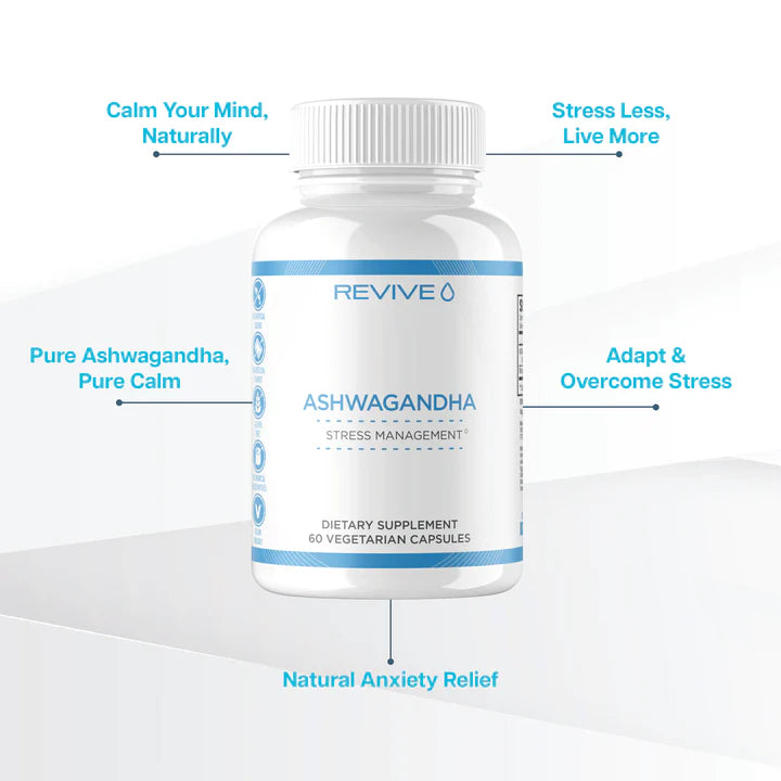 Revive Ashwagandha 60 Capsulas