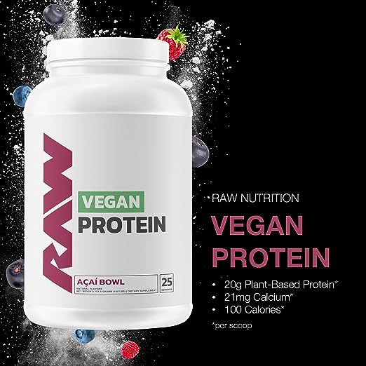 Raw Nutrition Raw Vegan Protein 1.70 Lbs