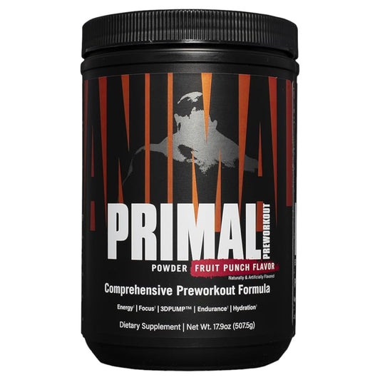 Universal Nutrition Animal Primal Powder 25 Servicios