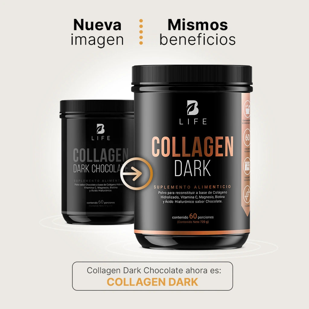 B Life Collagen Dark 60 Servicios