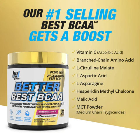 Bpi Sports Better Best Bcaa 30 Servicios